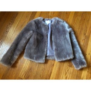 CAROLINA BELLE | Purple Faux Fur Size: XS